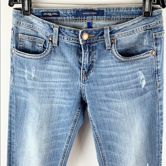 VIGOSS | The New York Boot Style Distressed Jeans - Picture 4 of 8
